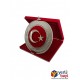 Filografi İşlemeli Metal Tabak Plaket